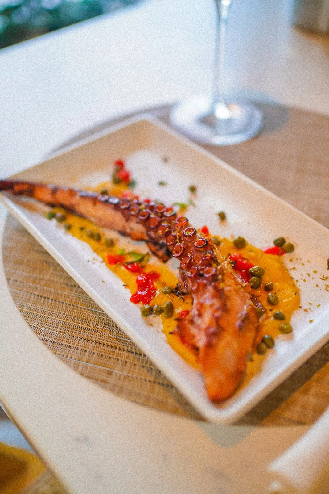 Mediterranean Seafood at Kalypso Beach in Miami Beach